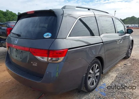 2015 Honda Odyssey Touring/Touring Elite из США, поврежденный, VIN 5FNRL5H97FB060981